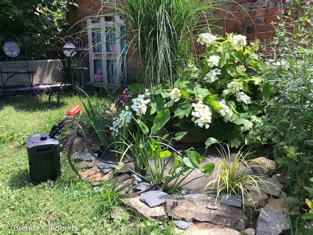 Connecting an exterior Mini Pond Filtration